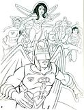 Foto Justice League Coloring Pages 